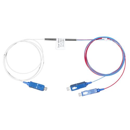Дільник оптичний IPCOM COUPLER FBT 1x2 1310/1550-45/50-0-SC/UPC-0.9mm cord-1.0m