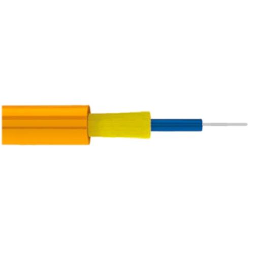 Buried fiber optic cable Simplex(3,0)G.657A1 LSZH yellow 