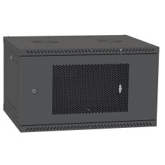IIPCOM СН-6U 600x600   perforated RAL9005 server cabinet