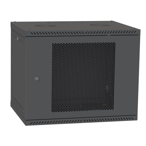 IIPCOM СН-12U 600х450 perforation RAL9005 server cabinet