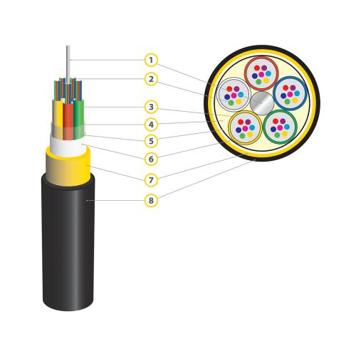 Fiber Optic Cable YUZHKABEL OARP-16A4 (4x4) -5.0