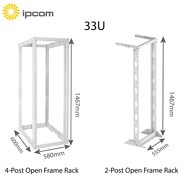 IPCOM data center server racks