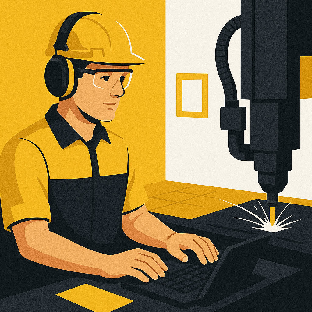 CNC machine operator